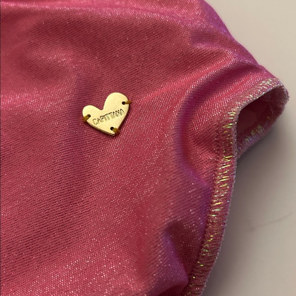 NWT Capittana Giselle Shine High-Waisted Bikini Bottoms Small Anthropologie - Picture 6 of 6